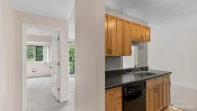 Tons of natural light here!