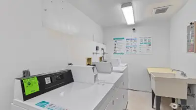 The 3rd floor laundry room. There is another on the 1st floor also.