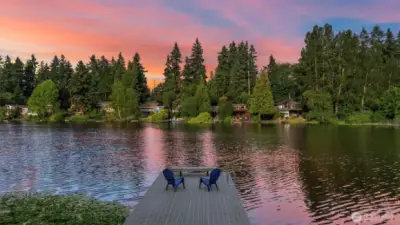 The sunsets here are amazing, stay a while!