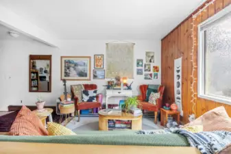 Another angle view of the upper duplex living space.