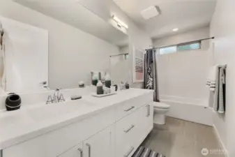 upstairs common bathroom