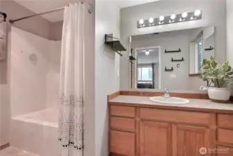 Primary full bath.