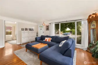 Original hardwood floors