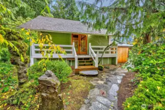 Oversized 419 Sq.Ft Detached Finished Outbuilding. Perfect For MIL, ADU or Condominiumize.