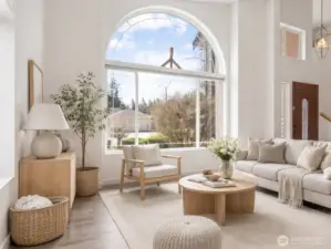 Virtually Staged - Sitting Room