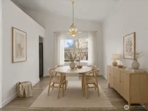 Virtually Staged - Dining Room