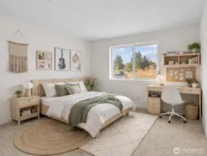 Virtually Staged - Bedroom