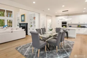 Thoughtfully designed for the way people live today, the floor plan is as flexible as it is beautiful.