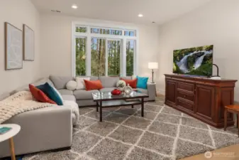 The main floor offers an office or optional fourth bedroom that works beautifully for guests, working from home, or multigenerational living.