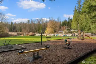 View of the private park with beach access, boat launch and dock for the community members of Lake Marcel!  Located within the desirable Riverview School District, with schools including Stillwater Elementary, Tolt Middle, and Cedarcrest High.