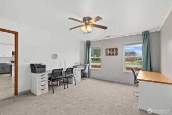 Down stairs suite complete with private bath and WIC