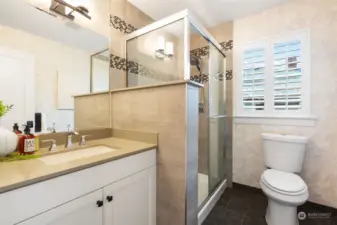 Main floor bathroom.