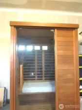 IN THE TWO CAR GARAGE ENJOY THE TWO PERSON SAUNA!