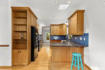 Updated & stylish kitchen.