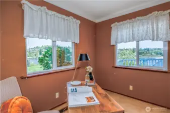 Main floor bedroom or office as you wish.