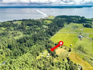 Point no Point, Puget Sound's finest beach just a short distance away.  During August and September catch salmon from the shore!