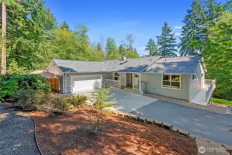 Main floor living!  E-Z access home in a country setting.  Conveniences nearby.  New roof and exterior paint in 2025!