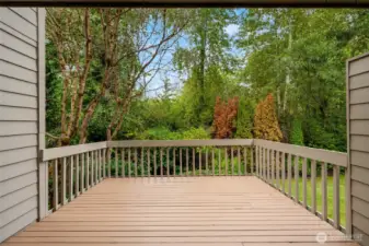 Deck #2 is BBQ-ready.