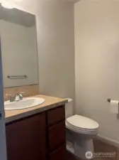 half bath main floor