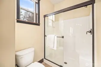 Main floor shower