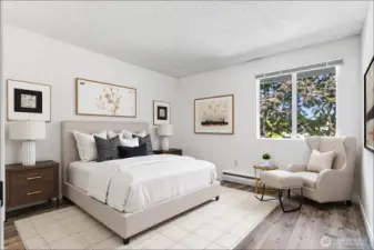 Primary Bedroom Virtually Staged