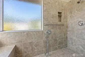 Large Walk-in Shower