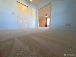 2nd Bedroom.  Exits to living room.