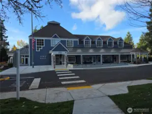 Town Hall.  Larger meeting areas.  Dining room.