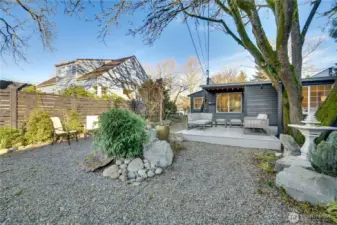 Let's check out the side yard!