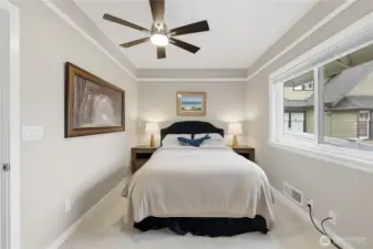 Another view of the 2nd bedroom.