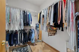 Primary with ensuite and walk in closet