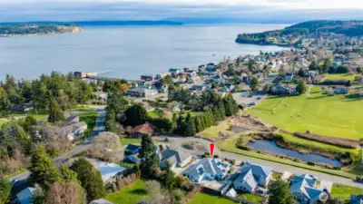 Dead end street for a low traffic area