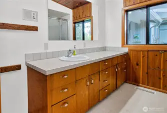Main guest bath vanity..