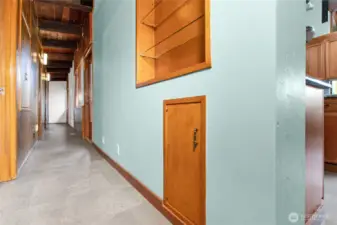 Hallway to the 3 additional bedrooms...