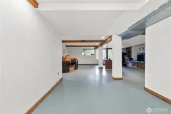 Basement area.....