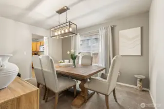 Formal dining room