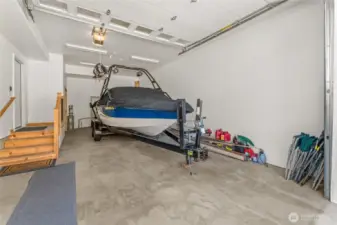 Extra long garage
