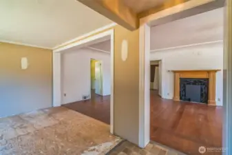 Bonus Room off Entry