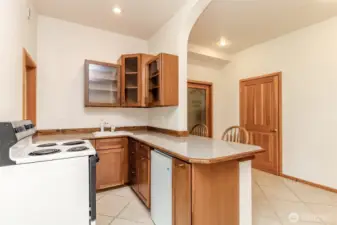 Downstairs kitchenette