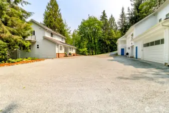 Plenty of parking
