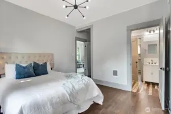 Incredibly spacious primary bedroom.