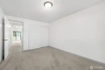 From bedroom to balcony, this angle shows the flow this unit offers.
