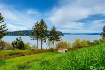 South views from top half of lot