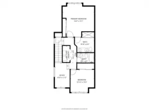 Upper-level floorplan