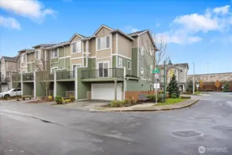 Neat curb presentation with defined borders and trimmed shrubs for a polished look
