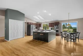 Oversized space allows for lots of design options