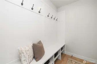 Mud Room Off 3 Car Garage