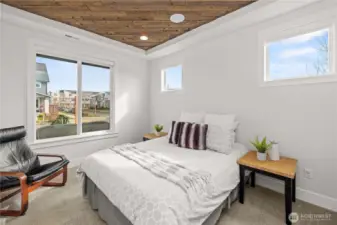 Main Floor Bedroom with Walk-In Closet & Attached 3/4 Bath