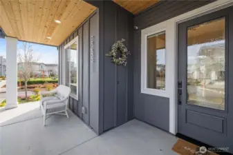 Covered Front Entry