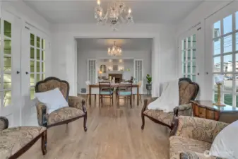 View from the sunroom